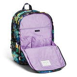 Vera Bradley Lighten Up Grand Backpack, Polyester, firefly Garden