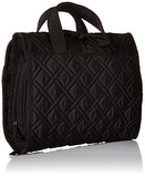 Women'S Hanging Organizer, Microfiber, Classic Black