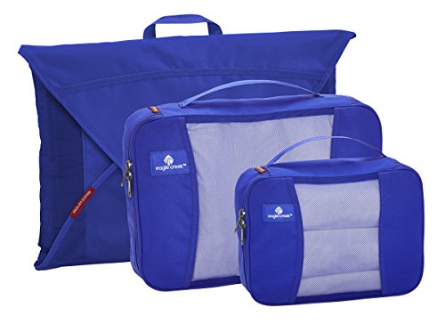 Eagle Creek Pack It Original Starter Set, 3 Pack, Blue Sea