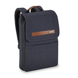 Briggs & Riley Kinzie Street Slim Expandable Backpack, Navy, One Size