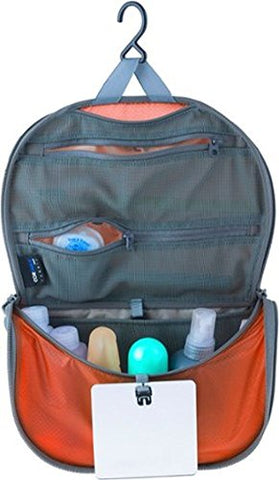 Sea To Summit Travelling Light Hanging Toiletry Bag - Orange Small