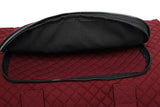 Aletha Large Quilted Cotton Duffle Lightweight Travel Weekender Bag by Mia K.