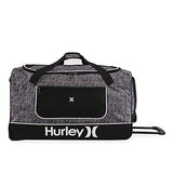 Hurley Rolling Duffel, Grey Tweed