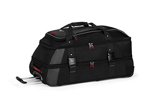 High Sierra 57020-1041 At7 Wheeled Duffel With Backpack Straps, Black ...