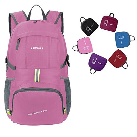 Daypack Backpack Hiking Multi Pockets Ultra Lightweight Waterproof Travel Hicking Camping 35L