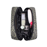 Toiletry Bag Star Paisley Pattern Womens Beauty Makeup Case Brush Cosmetic Organizer