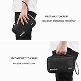 Defway Passport Wallet RFID Blocking Travel Organizer Bag, Family Passport Holder with ID Window