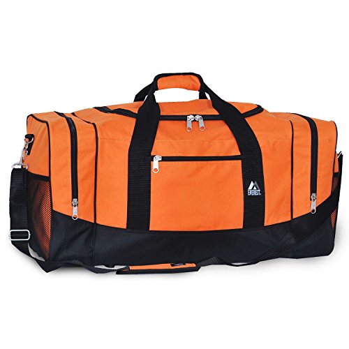 Everest Luggage Sporty Gear Bag - Large (One Size, Orange)
