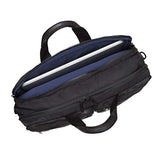 Knomo Luggage Men'S Wilton Briefcase, Black, One Size