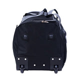 U.S. Polo Assn. 27in Rolling Duffel Bag, Black, One Size