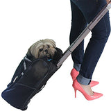 New Delta Pet Rolling Small Pet Carry On Carrier Size: 17" X 13" X 8"