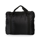 Lightweight Travel Weekender Duffle Bag for Carry On Luggage, Vacation, Sports, Yoga, Gym, and Storage - Black