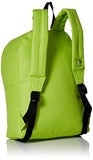 Everest Luggage Basic Backpack, Lime, Medium