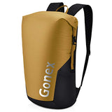 Gonex 35L Packable Travel Daypack, Lightweight Handy Backpack for Outdoor Hiking Cycling Mustard