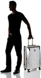 Travelpro Luggage Crew 11 25" Polycarbonate Hardside Spinner Suitcase, Silver