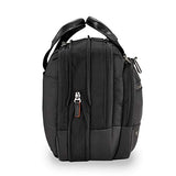 Briggs & Riley Small Expandable Brief Briefcase Black One Size