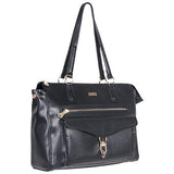 Aimee Kestenberg Women's 15" Single Compartment Wheeled with RFID Laptop Tote, Black One Size