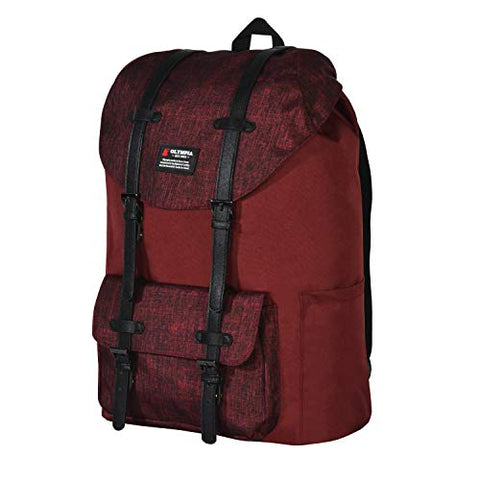 Olympia Cambridge 18" Backpack, Burgundy, One Size