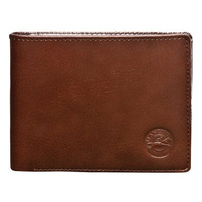 Mancini Men’s Trifold Wing Wallet - Black