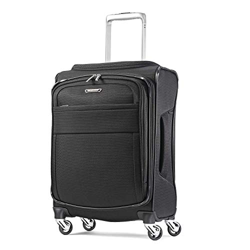 Samsonite Eco Lite Spinner Carry-On Luggage Large Black Travel Bag