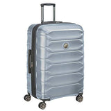 DELSEY Paris Luggage Meteor 28" Large Spinner Suitcase (Silver)