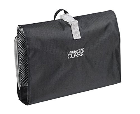 Lewis N. Clark  Hanging Toiletry Kit,Black,One Size