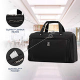 Travelpro Crew Versapack Weekender Carry-on Duffel Bag W/Suiter, Jet Black, One Size