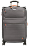 Ricardo Beverly Hills San Marcos 25-Inch Spinner Upright Suitcase, Gray