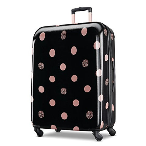 American Tourister Kids' 28 Inch, Minnie Lux Dots
