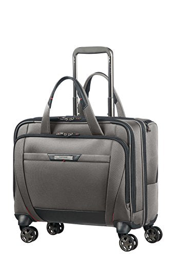 SAMSONITE PRO-DLX 5 - Spinner Tote for 15.6'' Laptop 3.3 KG Travel Tote, 44 cm, 22 liters, Grey