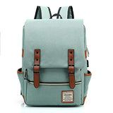 Adual Casual Laptop Backpack with USB Charging Port, Water Resistant travelling Backpack College