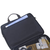 Token Bags Lawrence Laptop Bag Large With Back Zipper, Black, One Size