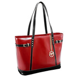 McKleinUSA SERAFINA  97566 Red Leather Women's Business Tote