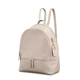 Samsonite Ladies Leather City Backpack Light Grey