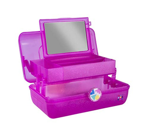 Caboodles On The Go Girl Classic Case, Pink Sparkle, 2.4 Pound