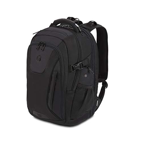 amazon swiss army laptop backpack SwissGear Travel Tech Elite Fits Laptops up to 16 ScanSmart TSA-Friendly Backpack with USB Port, Shoe Compartment & Organizer Pockets Black : Electronics It includes a triple protect padded compartment that holds up to 16 laptop on all sides using three Swiss Army Backpack Swissgear Laptop