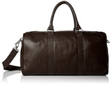 Cole Haan Men'S Pebble Leather Duffle, Chocolate, One Size