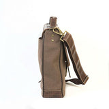 Boconi Bryant Lte Brokers Bag (Heather Brown With Houndstooth)