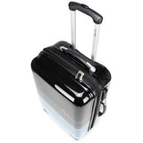 Maui and Sons Stripes Expandable Hardside Spinner Luggage with TSA Lock (24")