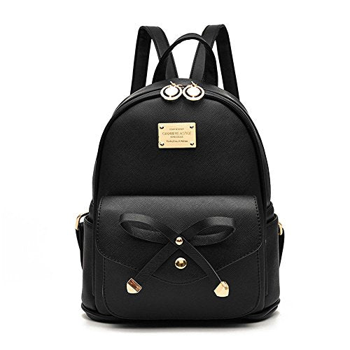 Nike Backpack Girls Bowknot Cute Leather Backpack Mini Backpack