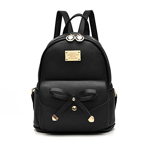 Mini Backpack for Women Small Size Teen Girls Backpacks Purses Leather  Shoulder Bag Schoolbag, Black, Small : : Clothing, Shoes &  Accessories