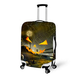 Halloween Grimace Pumpkin Printing Travel Luggage Covers Suitcase Protector