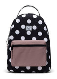 Herschel Supply Co. Girl's Nova Backpack (Little Kids/Big Kids) Polka Dot Black/White/Ash Rose One Size
