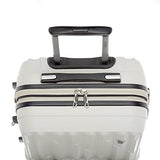 Gabbiano Avila Collection 3-Piece Hardside Upright Spinner Set (White)