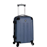 Travelers Club Luggage Chicago Plus 4Pc Expandable Luggage Set, Teal