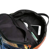 CHLBOJ Bass Fish School Backpacks for Boys Girls Bookbag