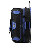Travelpro Bold 30" Rolling Duffle Bag With Drop Bottom, Blue/Black