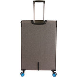 Original Penguin Luggage Platt 2 Piece Set Expandable Suitcase With Spinner Wheels, Grey