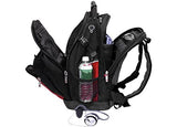 SwissGear® Maxxum Double Zipper Backpack With 16" Laptop Pocket, Black/Red