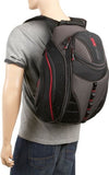 Mobile Edge Express Backpack- 16-Inch Pc/17-Inch Mac (Black/Red)